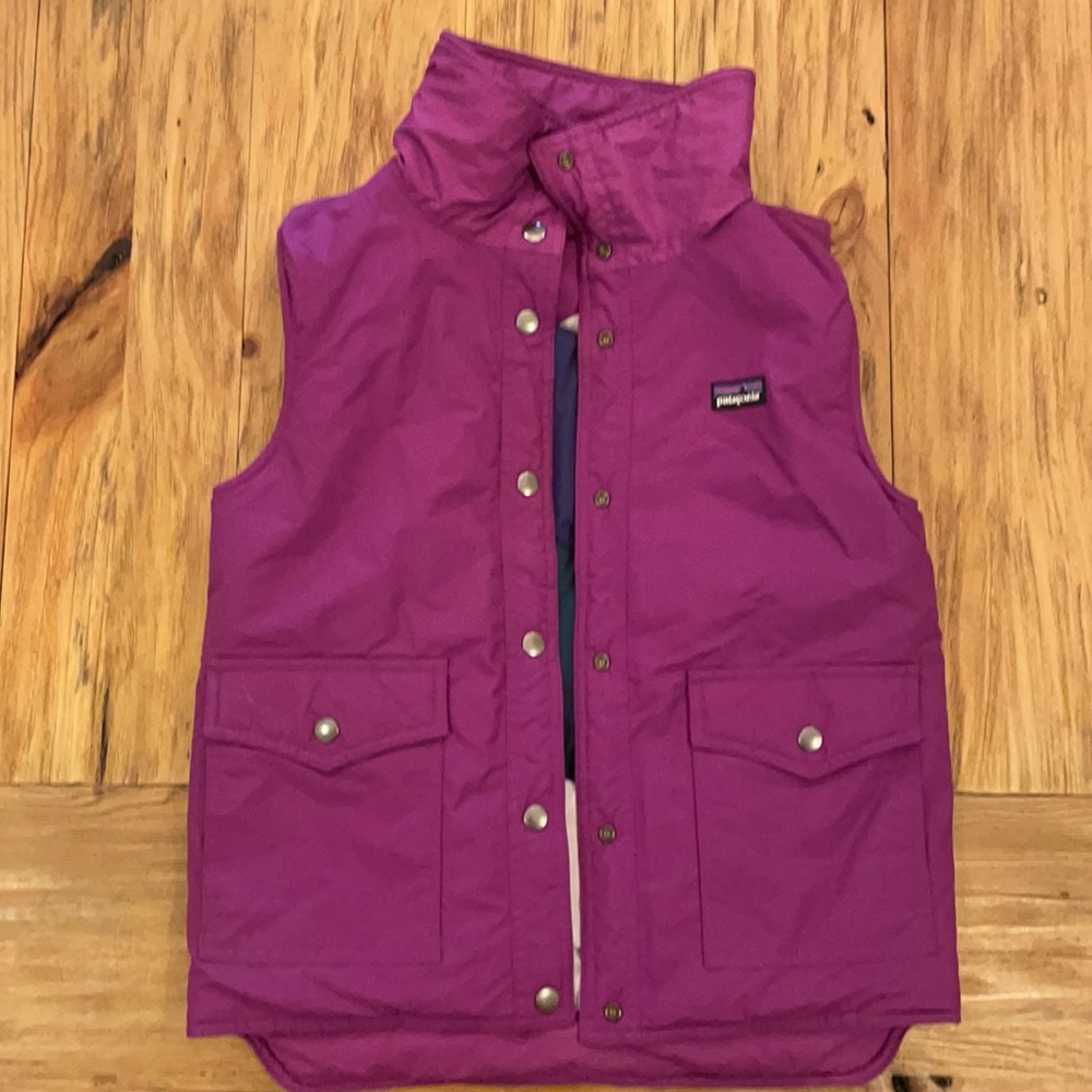 XS Patagonia Mirror Lake Reversible Puffer Vest